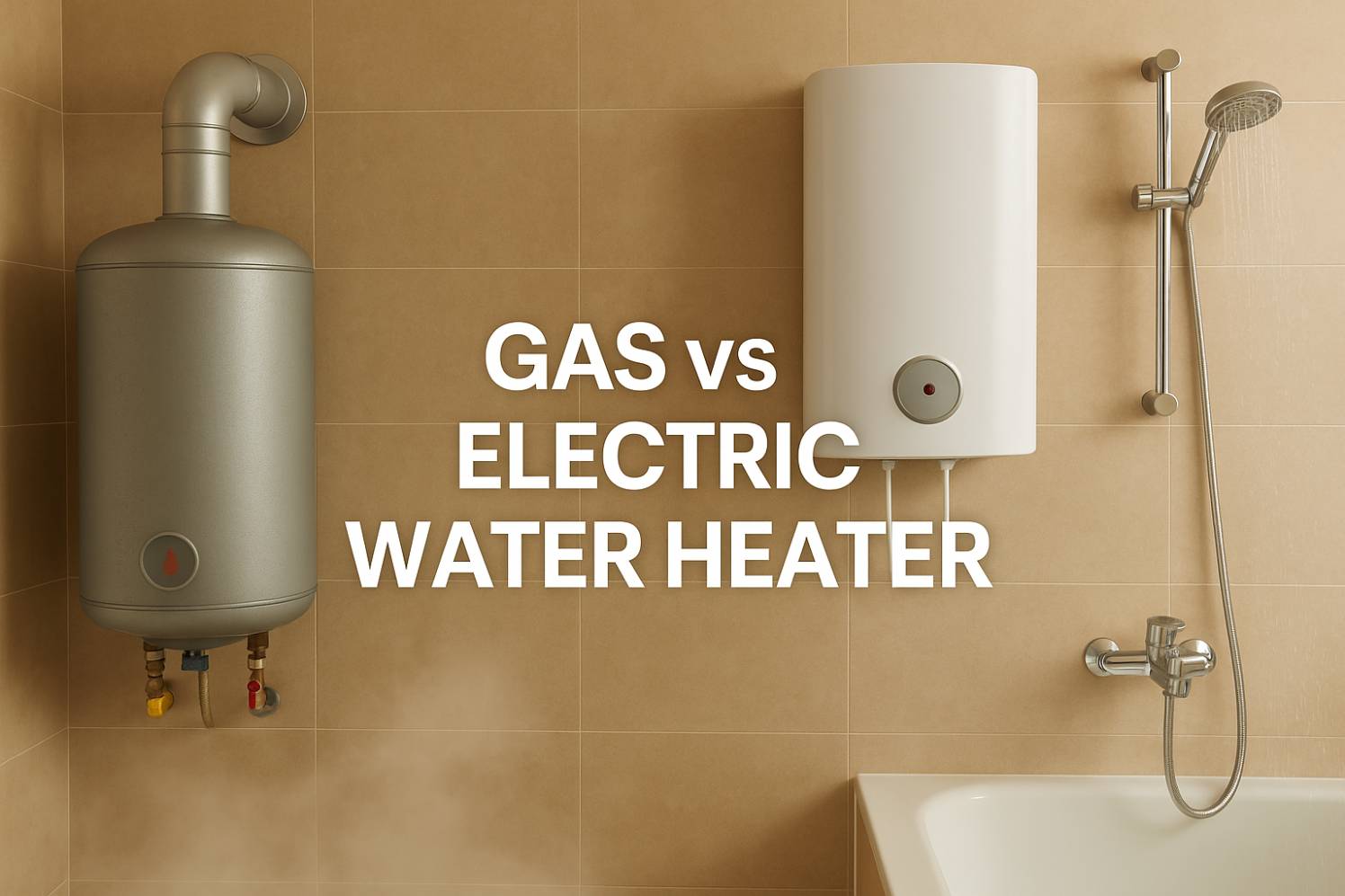 gas vs electric water heater