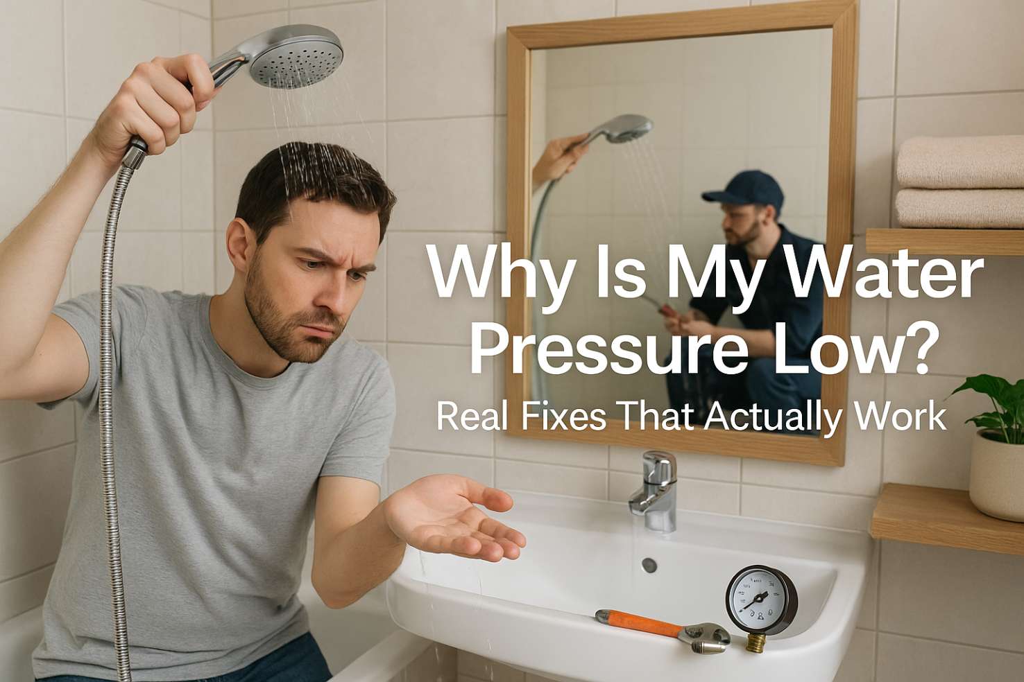 why is my water pressure low
