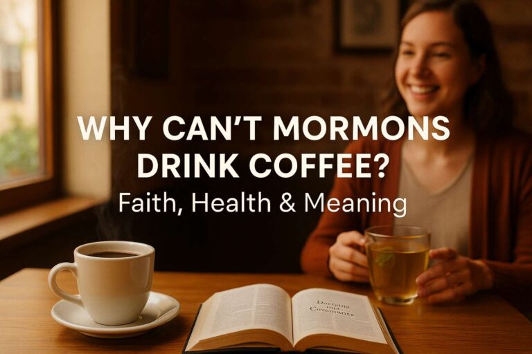 Why Can’t Mormons Drink Coffee? The Real Story Behind the Rule