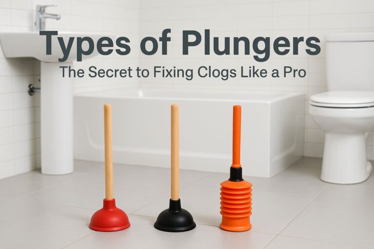 Types of Plungers: The Secret to Fixing Clogs Like a Pro