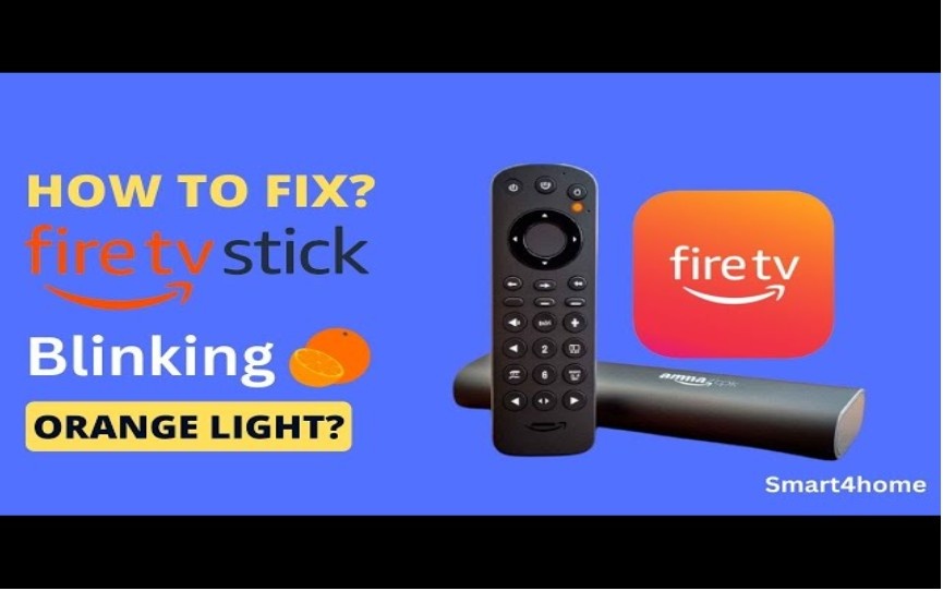How to Fix Firestick Remote Blinking Orange