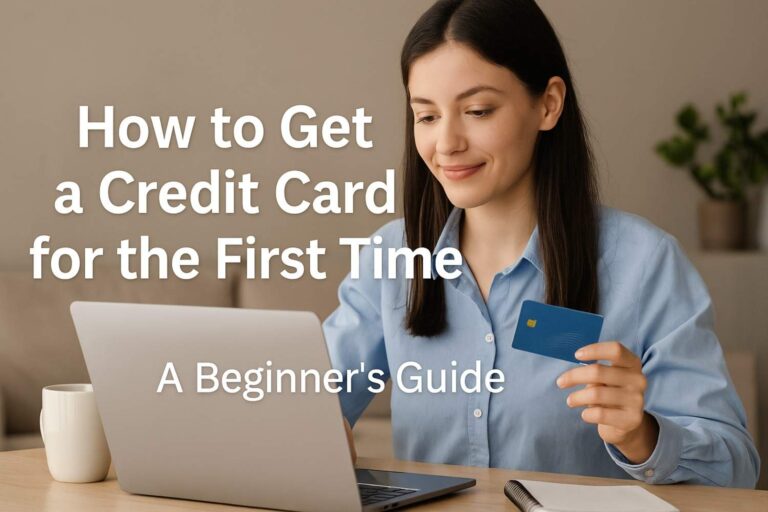 How to Get a Credit Card for the First Time: A Beginner’s Guide