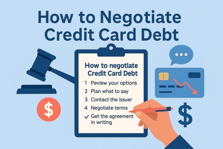 How to Negotiate Credit Card Debt: A Practical, Script-Ready Guide