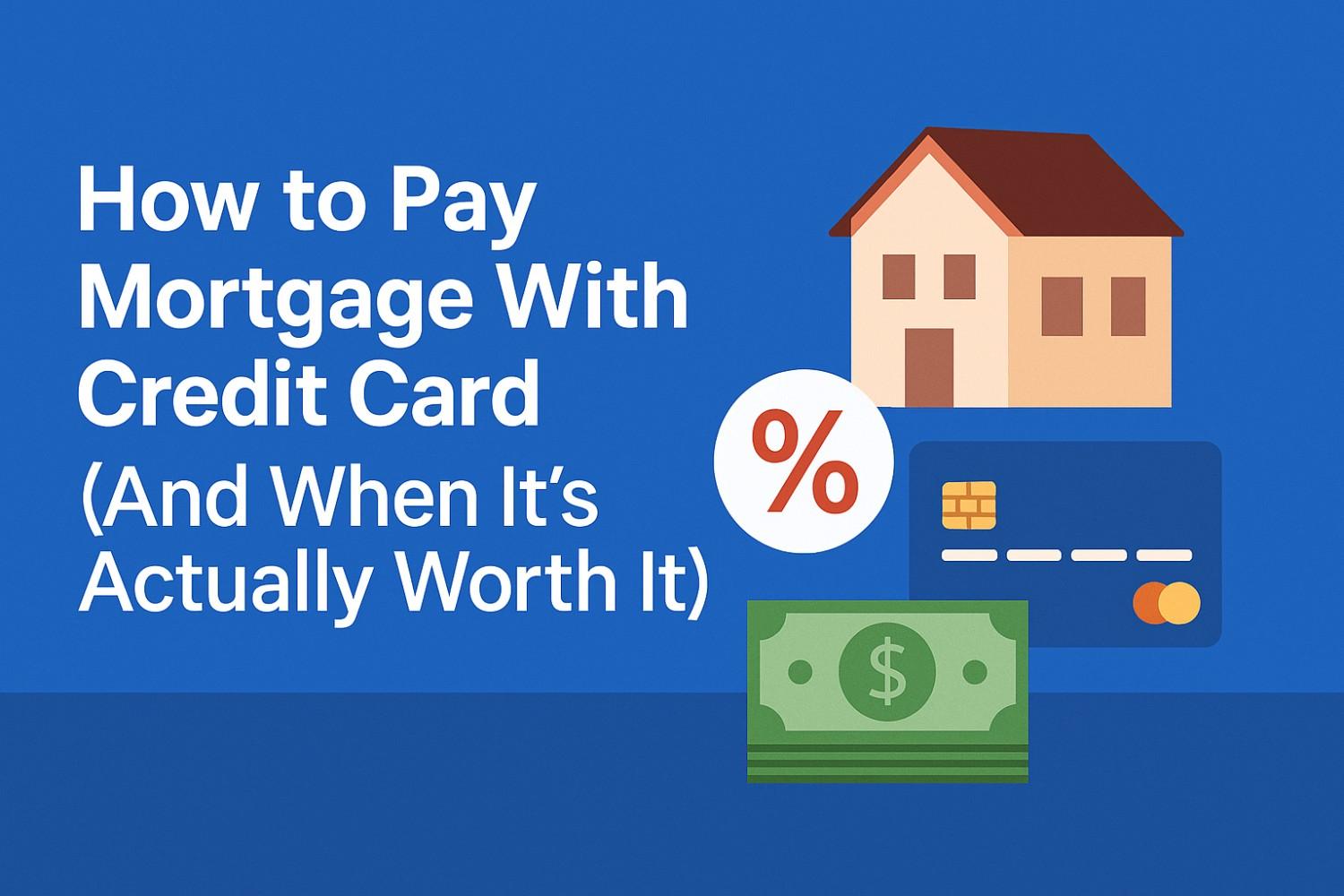 How to Pay Mortgage With Credit Card (And When It’s Actually Worth It)
