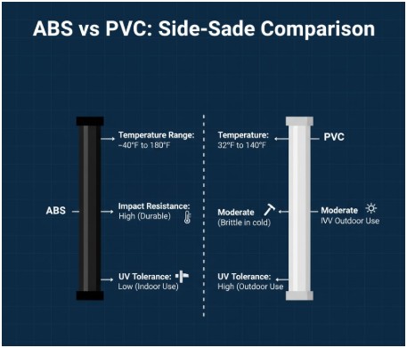 How Does the ABS vs PVC Installation Process Compare?