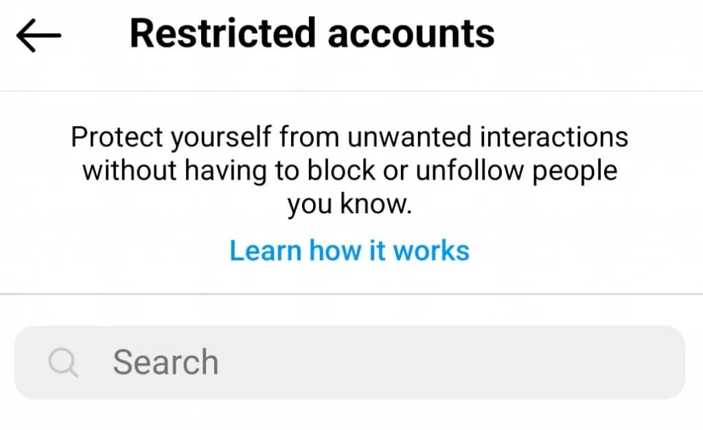 Common Myths About Restricting on Instagram